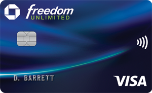 Chase Freedom Unlimited card