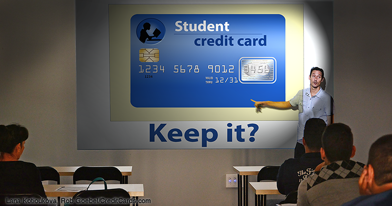 Student credit card: When, how to graduate to a regular card - CreditCards.com