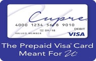 Cupre Prepaid Visa® Card