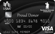 Paralyzed Veterans of America USAA Rewards™ Visa Signature® Card