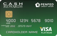 PenFed Platinum Cash Rewards Visa® Card