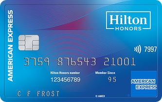 Hilton Honors card