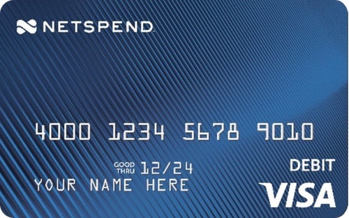 Blue Netspend® Visa® Prepaid Card