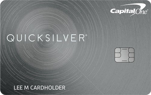Quicksilver Student Rewards from Capital One