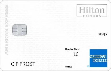 Hilton Honors American Express Card