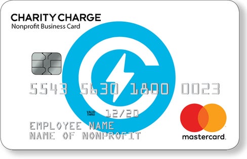 Charity Charge Nonprofit Business Card