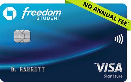 Chase Freedom® Student credit card