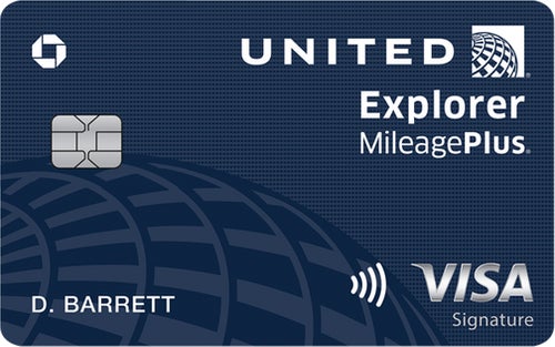 united explorer card travel notification