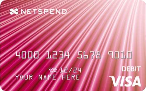 Pink Netspend® Visa® Prepaid Card