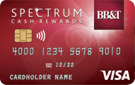 BB&T Spectrum Cash Rewards credit card review