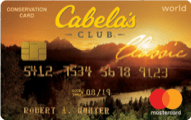 Cabela’s CLUB Mastercard credit card review