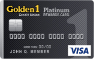 Golden 1 Credit Union Platinum Rewards card review