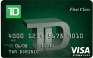 TD First Class Visa Signature credit card review